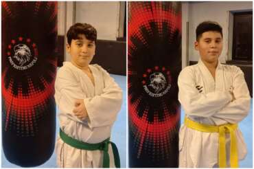 Campionati Interregionali di taekwondo a Giugliano, la sfida dei giovanissimi Amormino ed Escobar