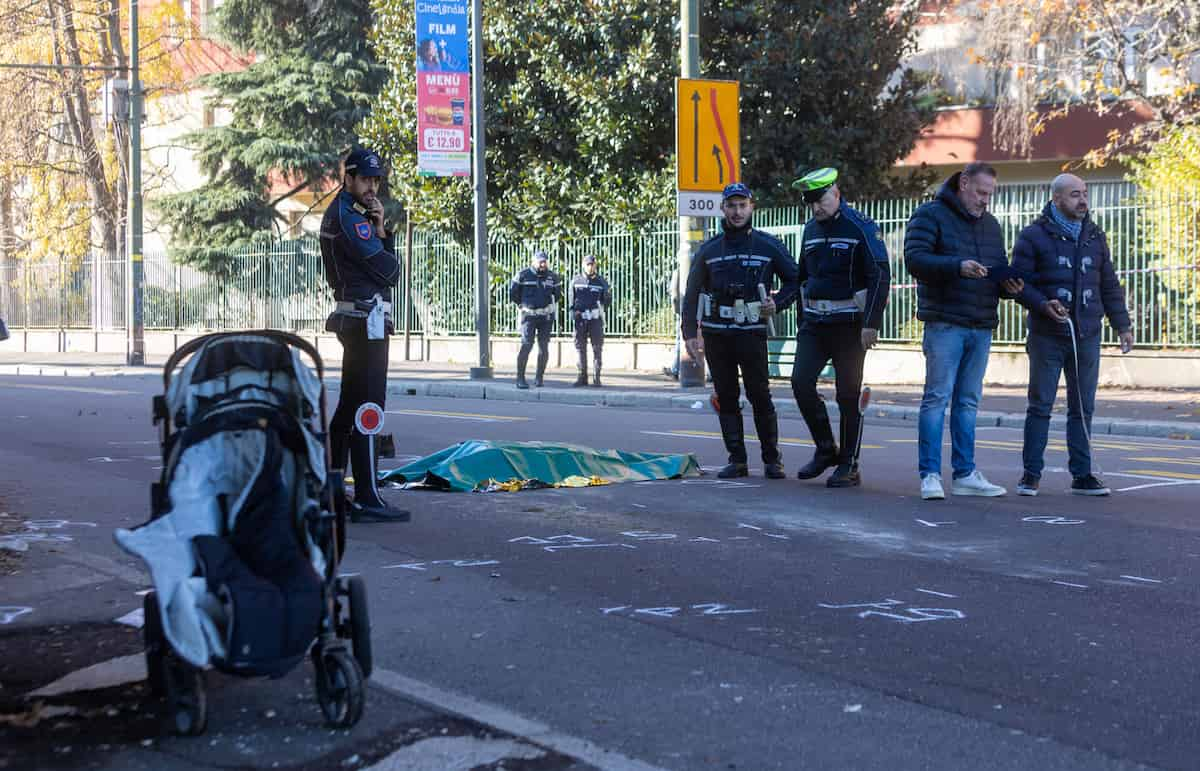 Incidente a Milano morta madre di 34 anni, travolti la nonna e i figli gemelli di 1 anno