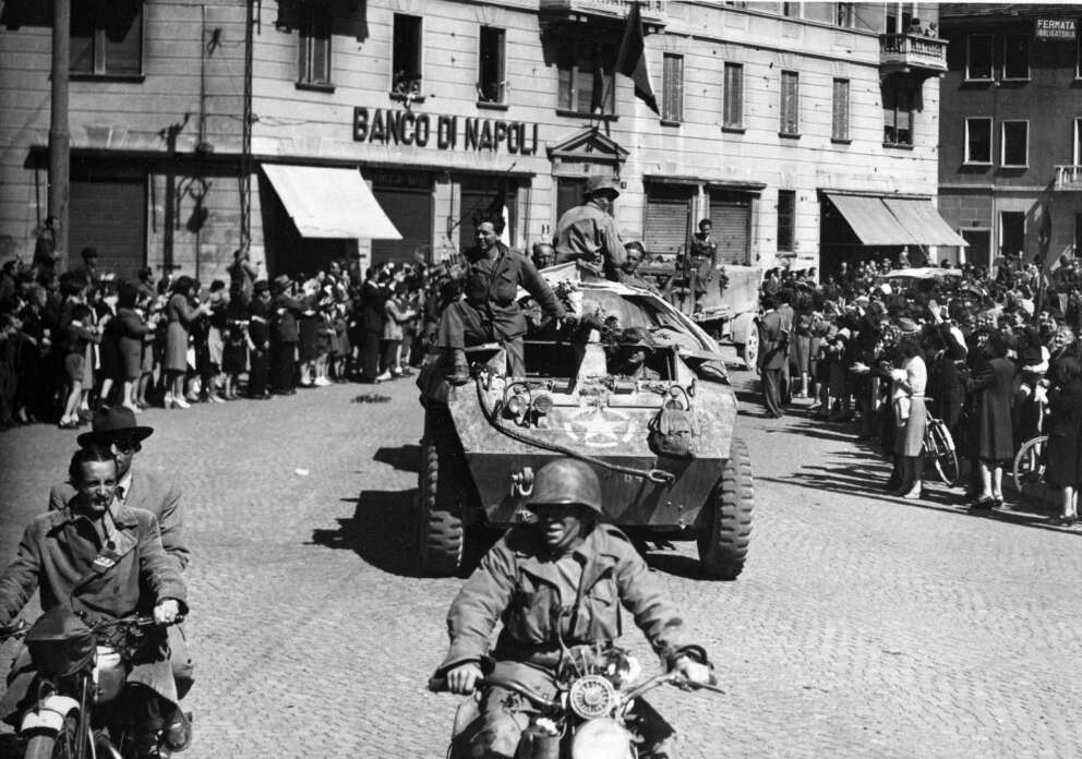 Foto Publifoto Press Torino/LaPressearchivio storicostoricoanni ’40 Partigianinella foto: I partigianiBusta N. 6476Photo Publifoto Press Torino/LaPressenews40’s Partisansin the photo: the partisans