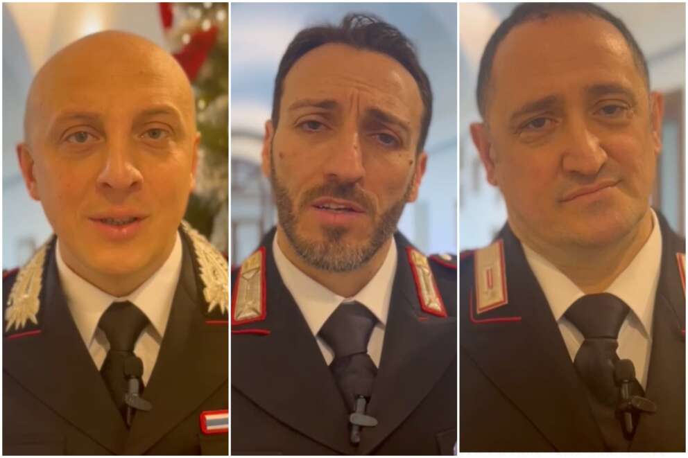 Screen video ufficio stampa carabinieri