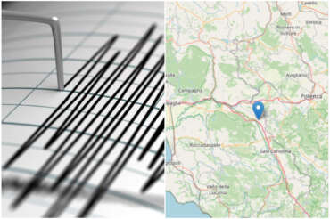 Terremoto nel Vallo di Diano: trema la provincia di Salerno, epicentro della scossa a Polla